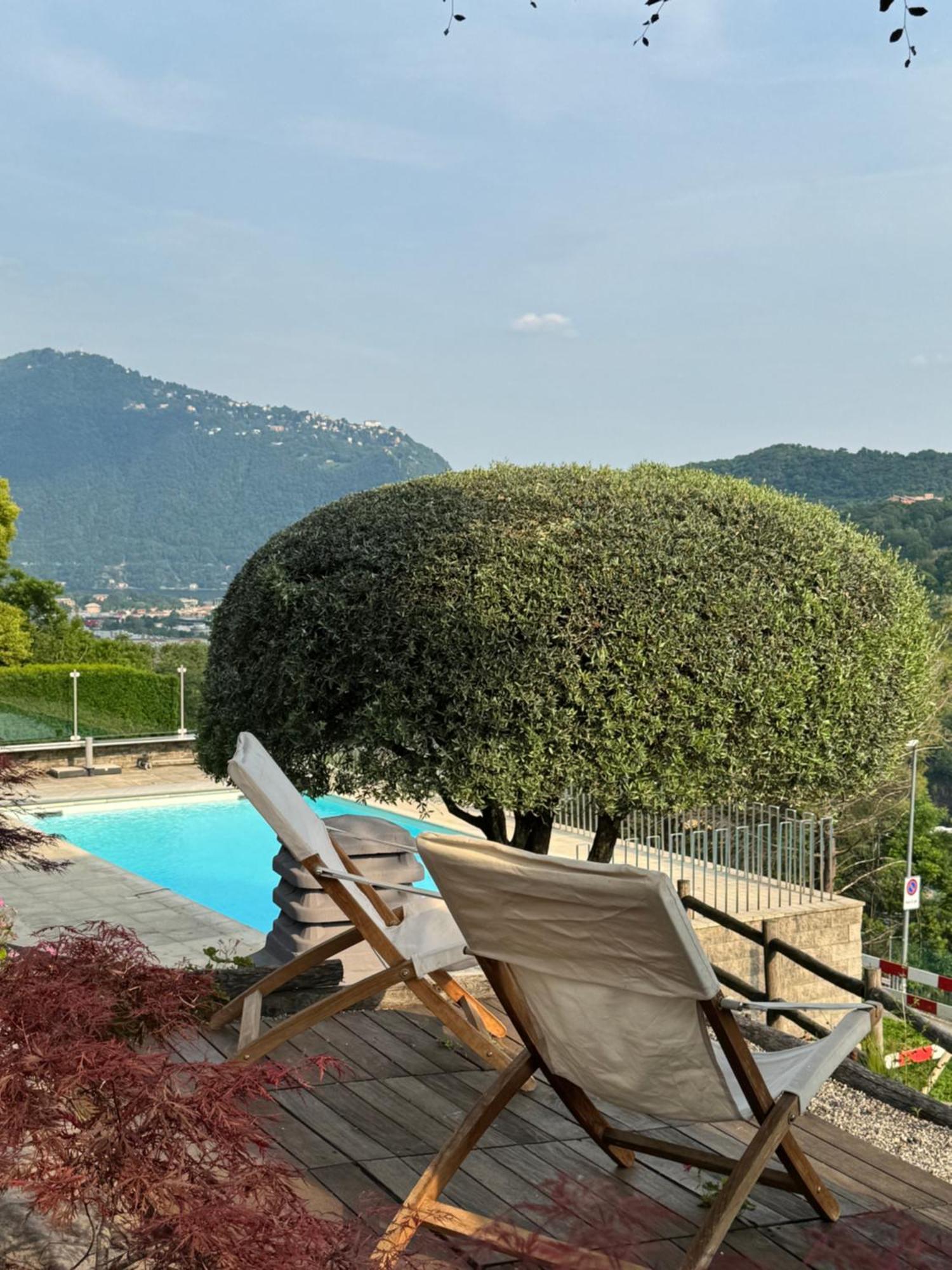 Veralto - Modern Suite With Como Lake View Vacallo Kültér fotó