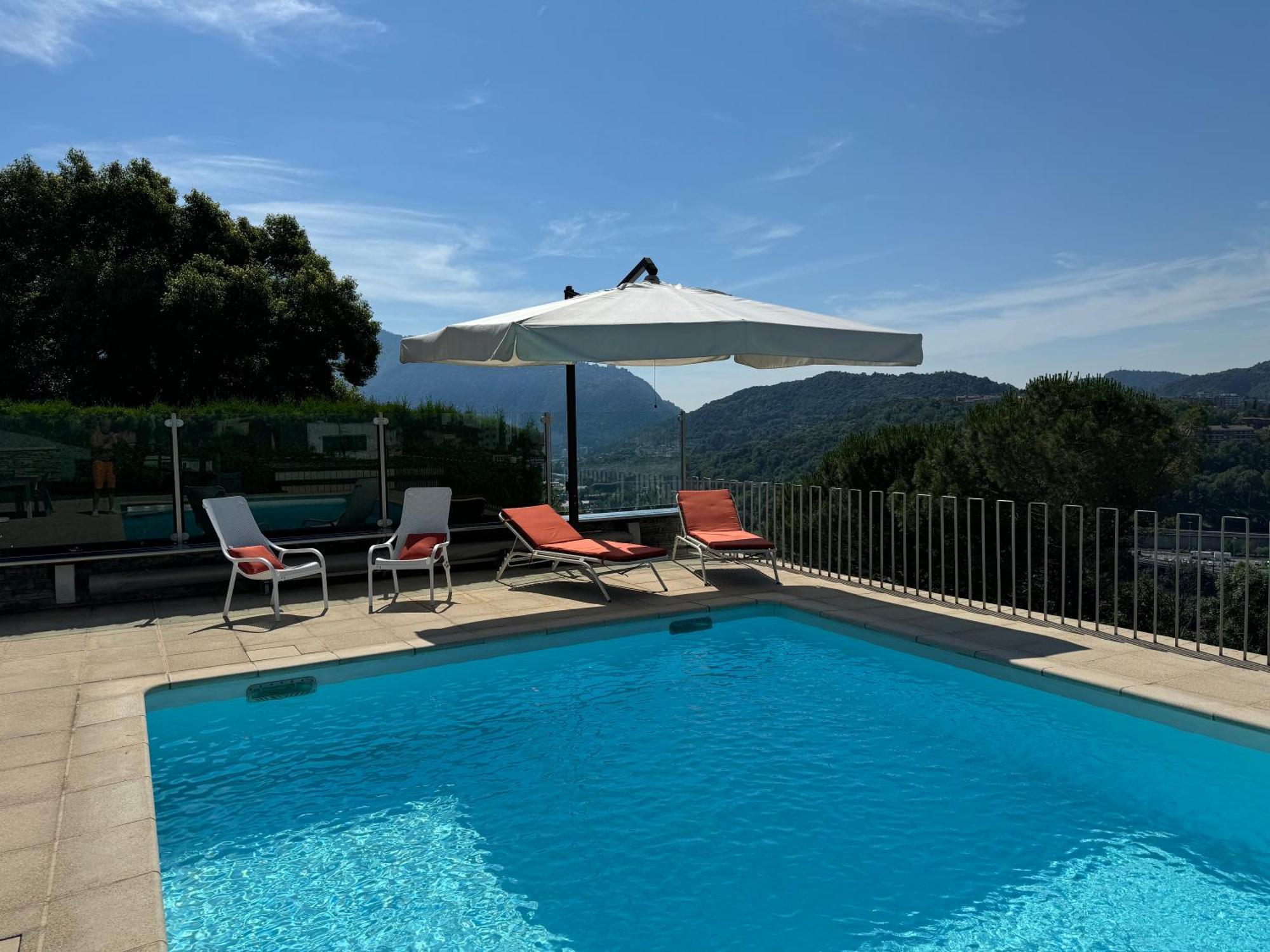 Veralto - Modern Suite With Como Lake View Vacallo Kültér fotó