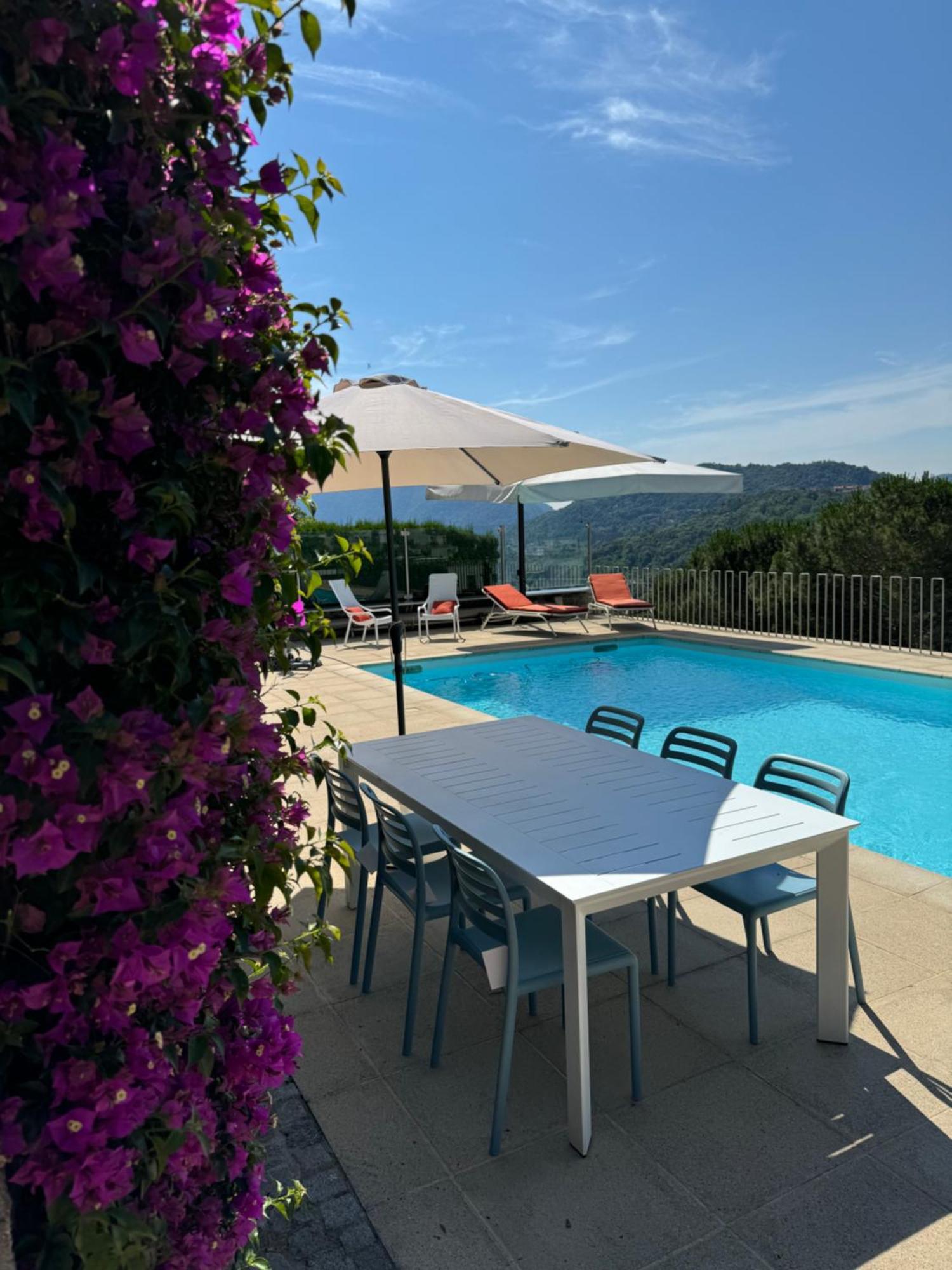 Veralto - Modern Suite With Como Lake View Vacallo Kültér fotó