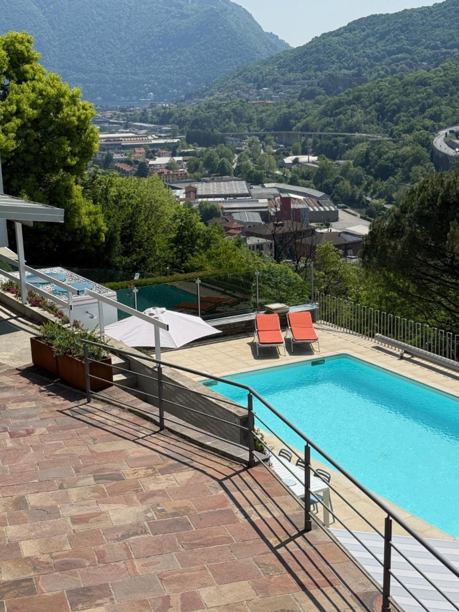 Veralto - Modern Suite With Como Lake View Vacallo Kültér fotó